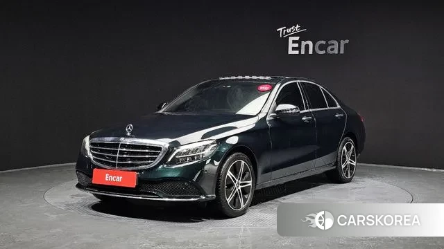 Mercedes-Benz C-Class W205 2019 Синий нефрит из Кореи