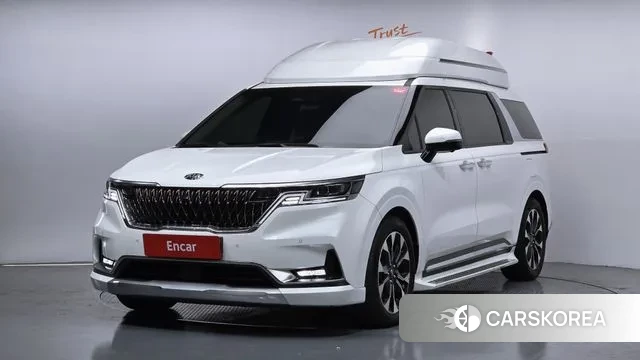 Kia Carnival 4th generation 2021 Белый из Кореи
