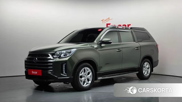 Ssangyong The New Rexton Sport 2022 Зеленый из Кореи