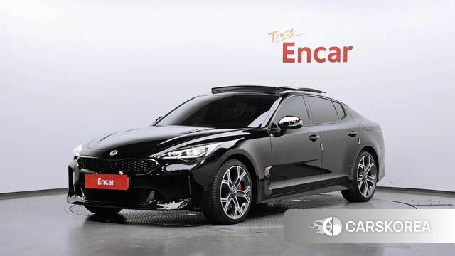 Kia Stinger 2019 Черный из Кореи