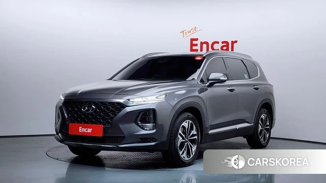 Hyundai Santa Fe TM 2019 Серый из Кореи