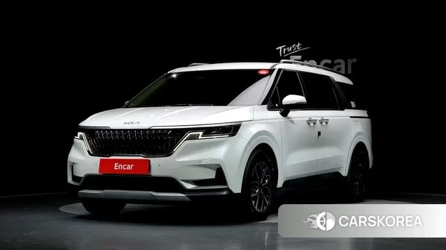 Kia Carnival 4th generation 2023 Белый из Кореи