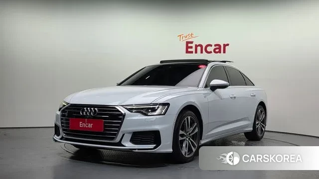 Audi A6 (C8) 2021 Белый из Кореи