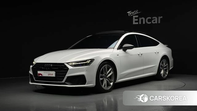Audi A7 (4K) 2023 Белый из Кореи