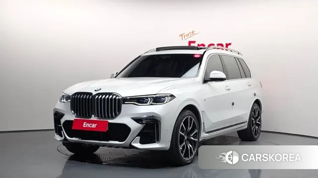 BMW X7 (G07) 2020 Белый из Кореи
