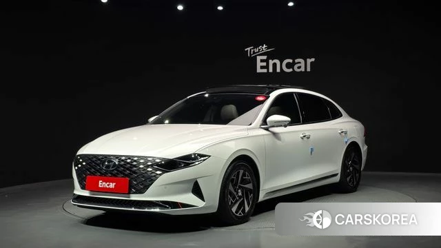 Hyundai The New Grandeur IG Hybrid 2022 Белый из Кореи
