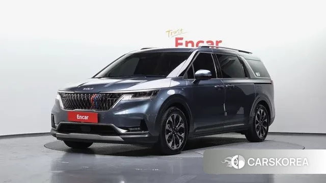 Kia Carnival 4th generation 2023 Небесно-голубой из Кореи
