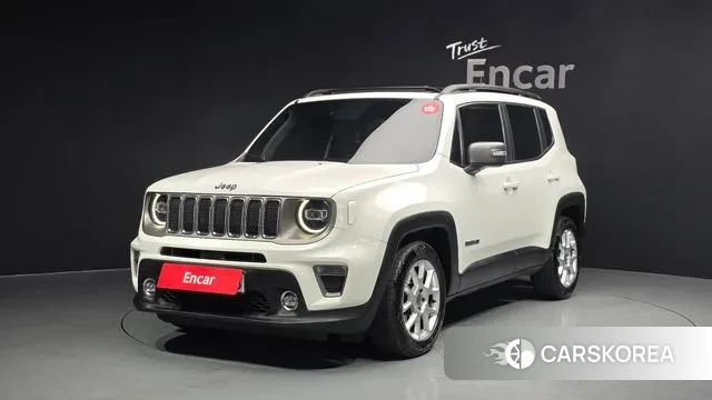 Jeep Renegade 2021 Белый из Кореи