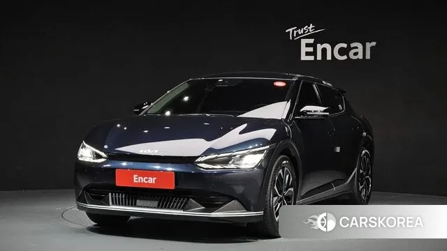 Kia EV6 2022 Синий из Кореи