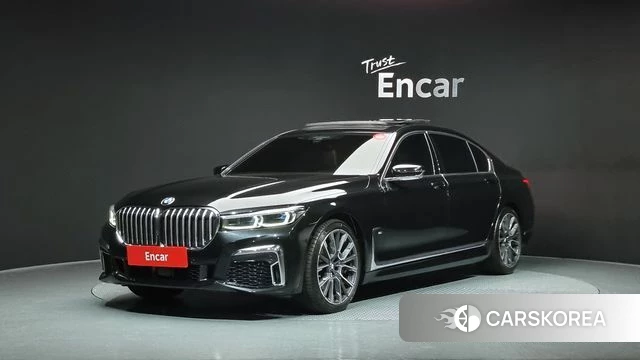 BMW 7 Series (G11) 2022 Черный из Кореи