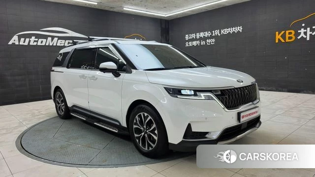 Kia Carnival 4th generation 2021 Белый из Кореи