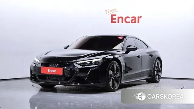 Audi e-Tron GT 2022 Черный из Кореи