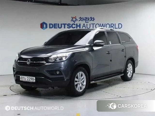 Ssangyong Rexton Sports 2018 Серый из Кореи