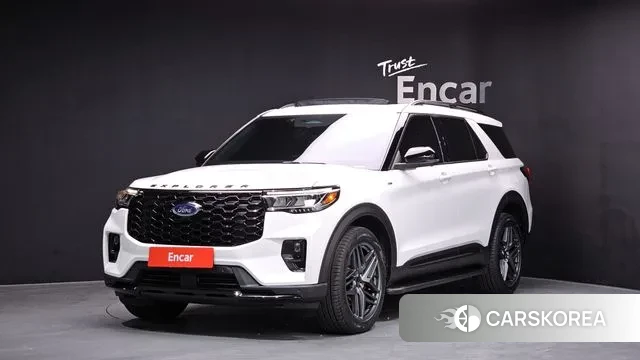 Ford Explorer 6th Generation 2025 Белый из Кореи