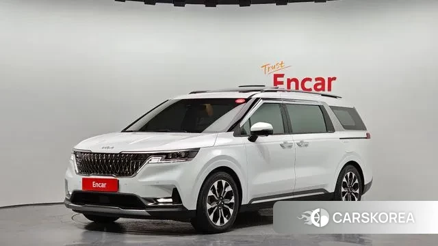 Kia Carnival 4th generation 2021 Белый из Кореи