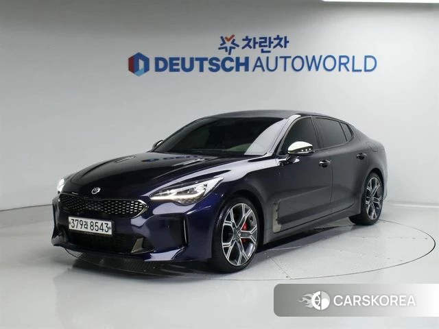 Kia Stinger 2019 Синий из Кореи