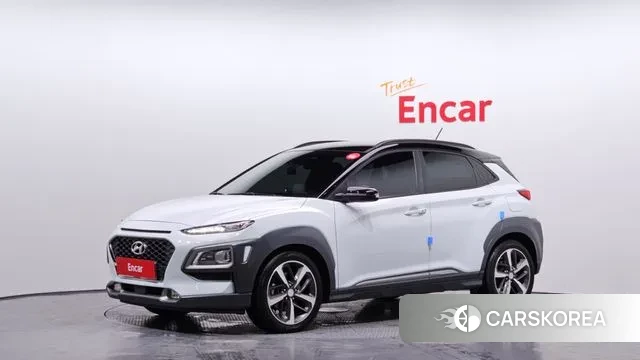 Hyundai Kona 2018 Белый из Кореи