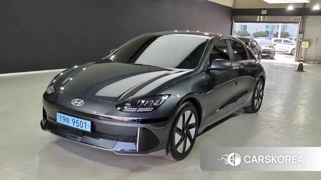 Hyundai Ionic 6 2022 Серый из Кореи
