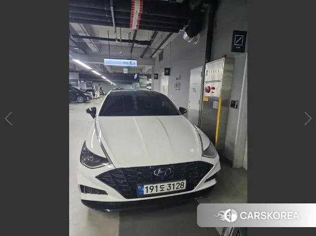 Hyundai Sonata (DN8) 2022 Белый из Кореи