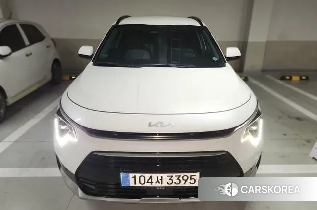 Kia Di Ol Nu Niro 2022 Белый из Кореи