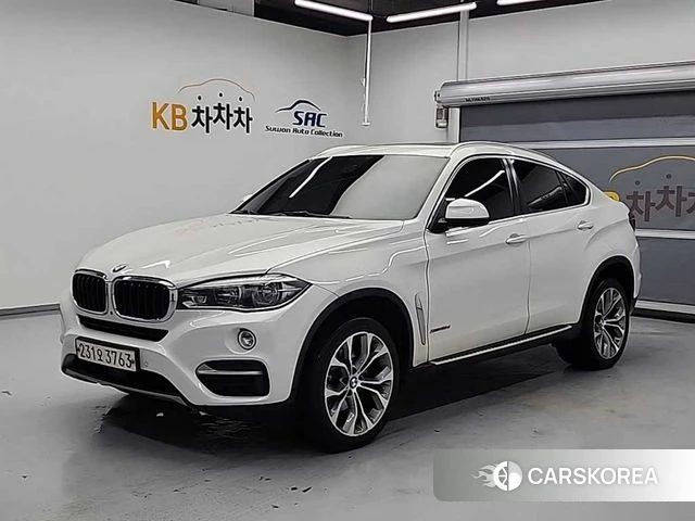 BMW X6 (F16) 2018 Белый из Кореи