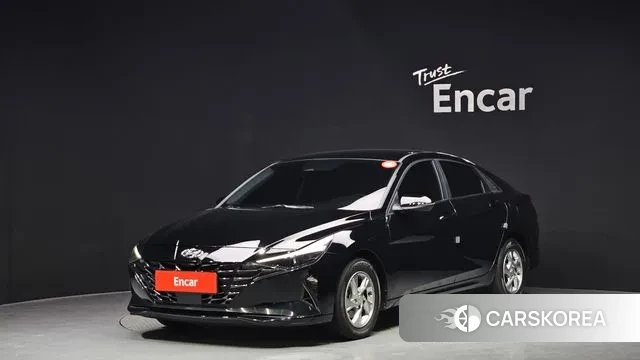 Hyundai Avante (CN7) 2020 Черный из Кореи