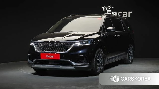 Kia Carnival 4th generation 2021 Черный из Кореи