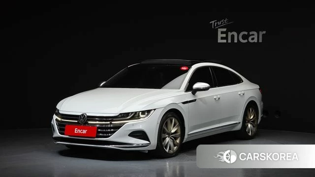 Volkswagen Arteon 2023 Белый из Кореи