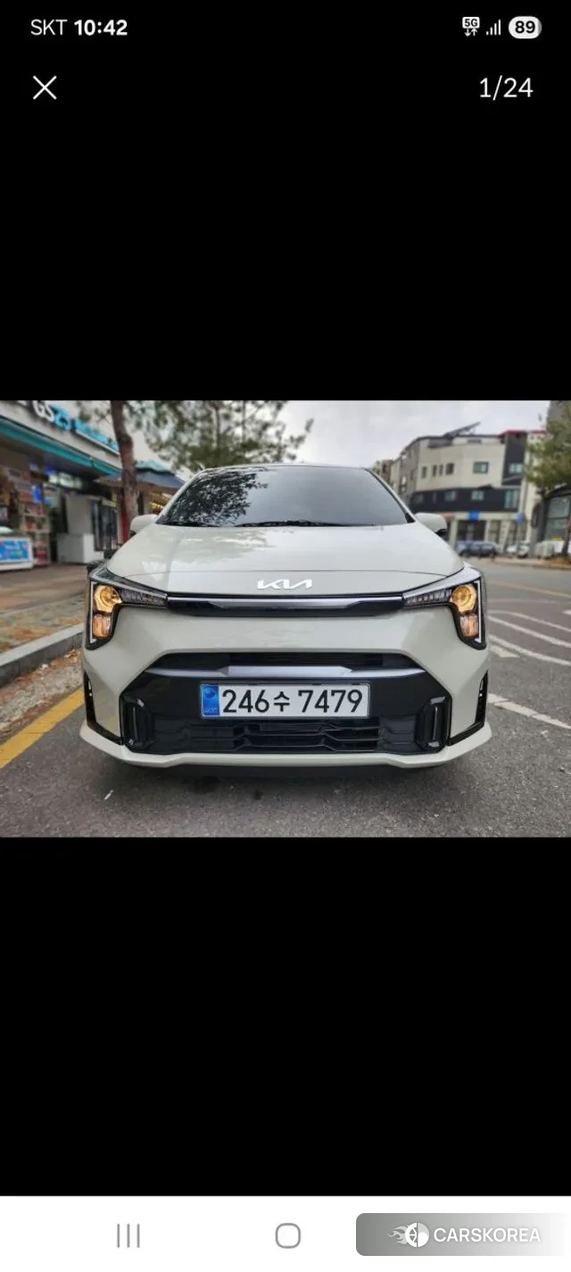 Kia The New Morning (JA) 2024 Белый из Кореи