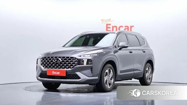 Hyundai The New Santa Fe 2022 Серый из Кореи