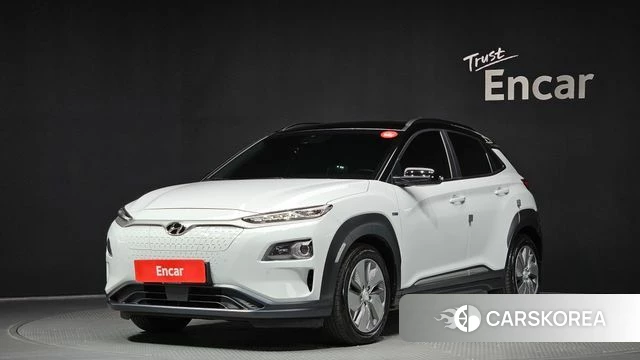 Hyundai Kona Electric 2019 Белый из Кореи