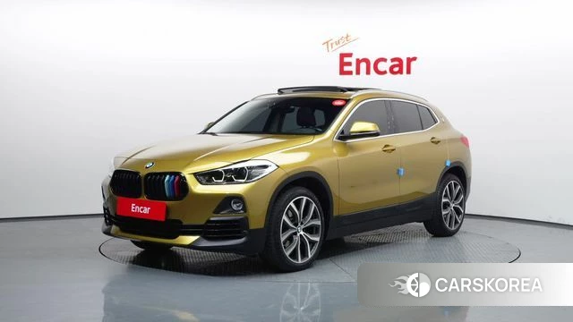 BMW X2 (F39) 2020 Золотой из Кореи