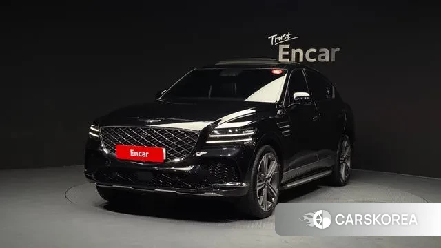 Genesis GV80 Coupe 2024 Черный из Кореи