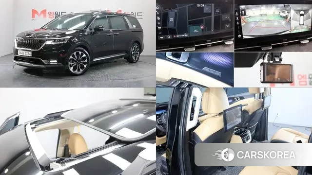 Kia Carnival 4th generation 2023 Черный из Кореи