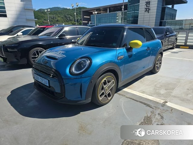 Mini Cooper Electric 2023 Синий из Кореи