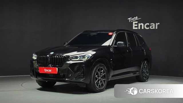 BMW X3 (G01) 2024 Черный из Кореи