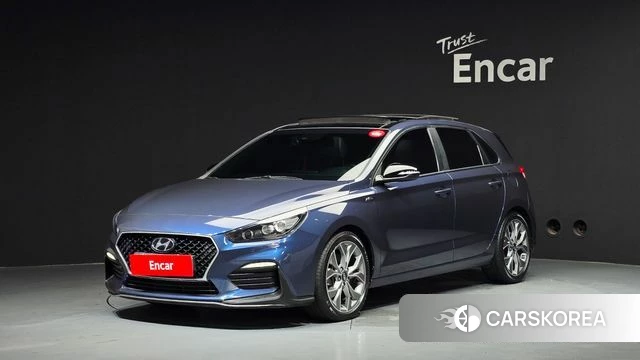 Hyundai i30 (PD) 2019 Синий из Кореи