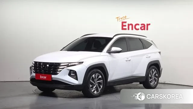 Hyundai Tucson (NX4) 2021 Белый из Кореи