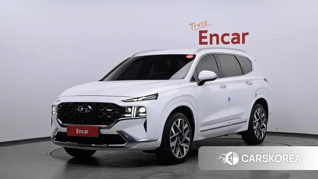 Hyundai The New Santa Fe 2020 Белый из Кореи