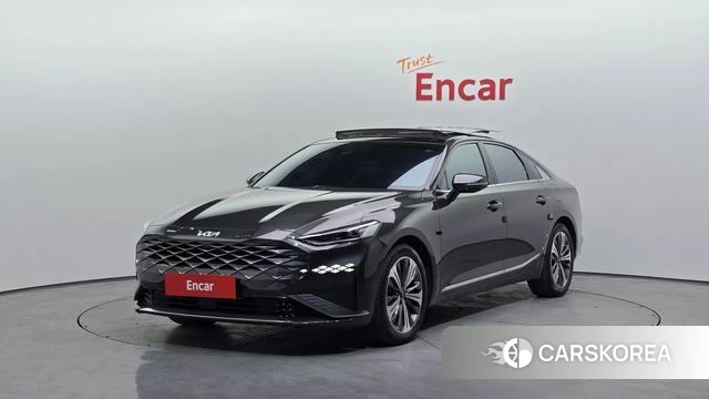 Kia K8 Hybrid 2023 Серый из Кореи