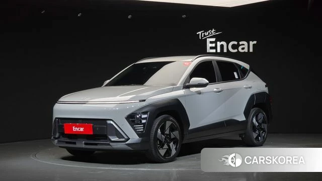 Hyundai Kona (SX2) 2023 Серебристо-серый из Кореи