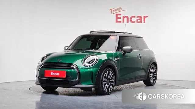 Mini Cooper 2021 Зеленый из Кореи
