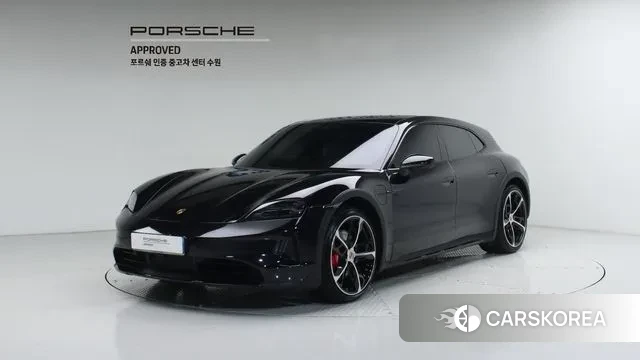 Porsche Taycan 2025 Черный из Кореи