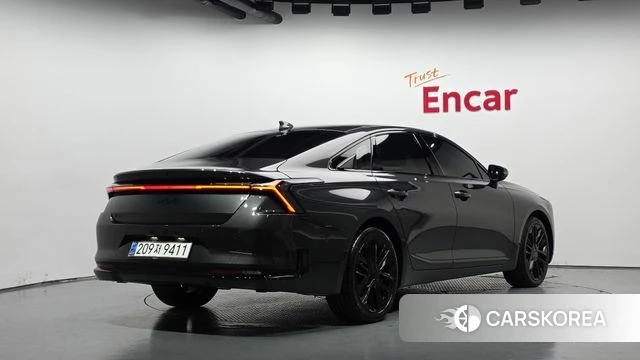 Kia The New K8 Hybrid 2024 Черный из Кореи