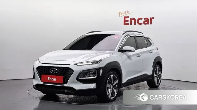 Hyundai Kona 2019 Белый из Кореи