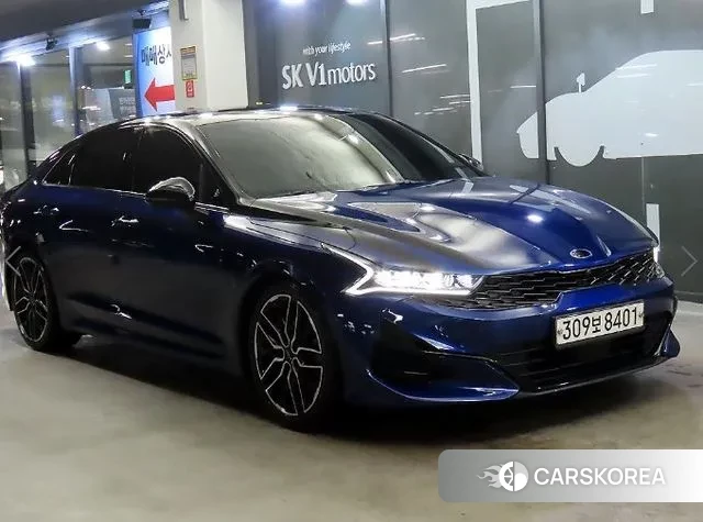 Kia K5 3rd generation 2019 Синий из Кореи