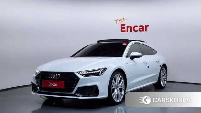 Audi A7 (4K) 2022 Белый из Кореи