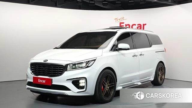 Kia The New Carnival 2019 Белый из Кореи