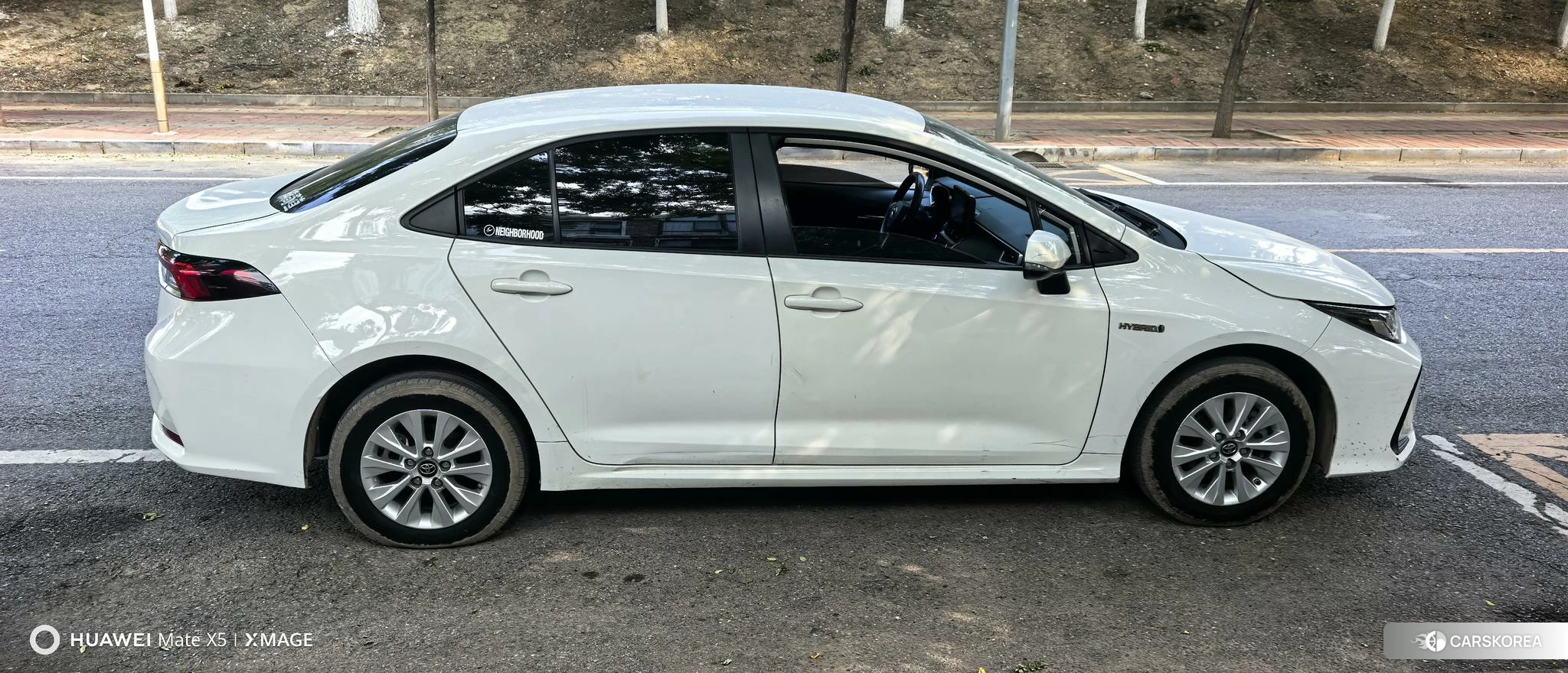 Toyota Corolla 2023 Белый из Китая