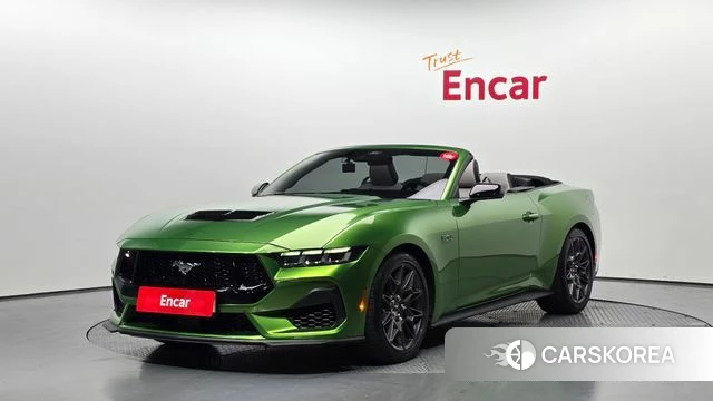 Ford Mustang 7th Generation 2024 Светло-зеленый из Кореи